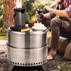 TURBRO Fireside Pluto R19 Lid, 19 in. 304 Stainless Steel