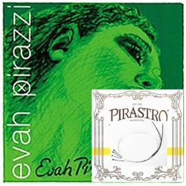 Pirastro Evah Pirazzi Violin String 4/4 Set Medium Gauge - PIRAZZI E GOLD PLATED BALL
