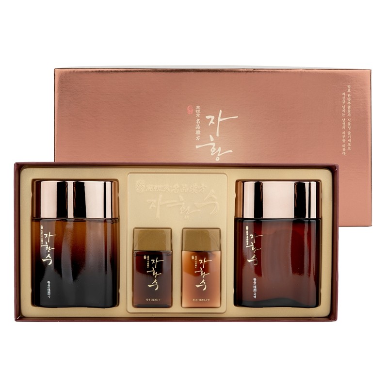 Jahuangsu Hwangyun Luxury Men’s Skin & Lotion 2-piece Set Moisturizing