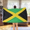 AhfuLife Jamaica Flags 5ft x 3ft, 1/2pcs Large Jamaican National