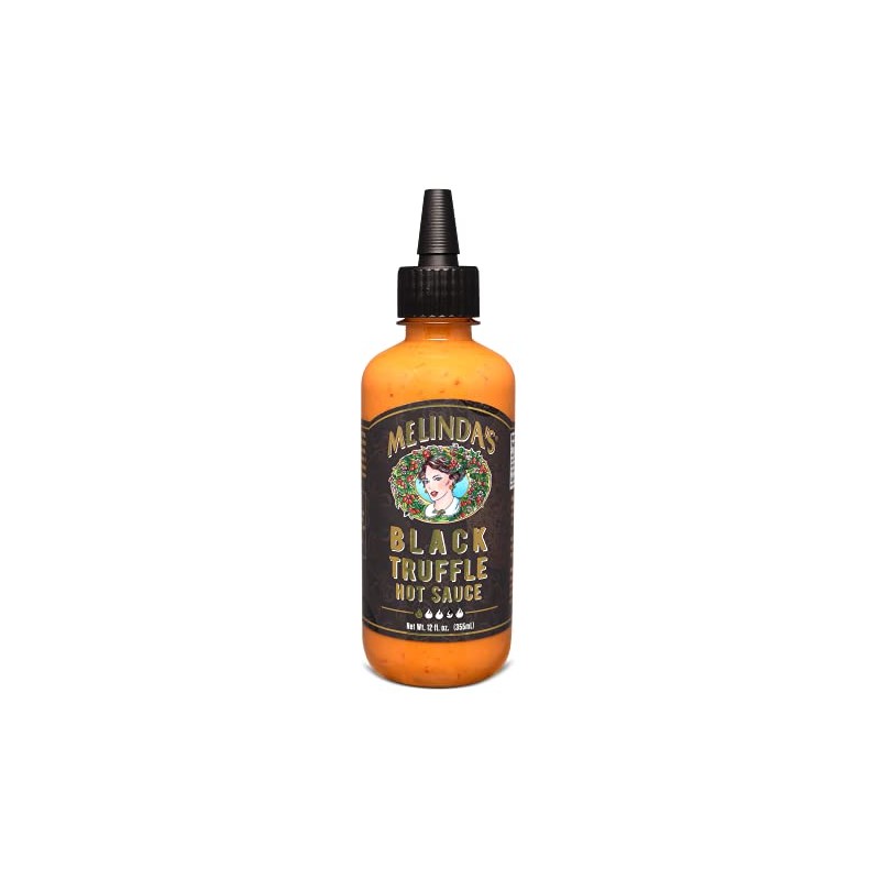 Melinda's Black Truffle Hot Sauce, 12 Fluid Ounce (Pack of