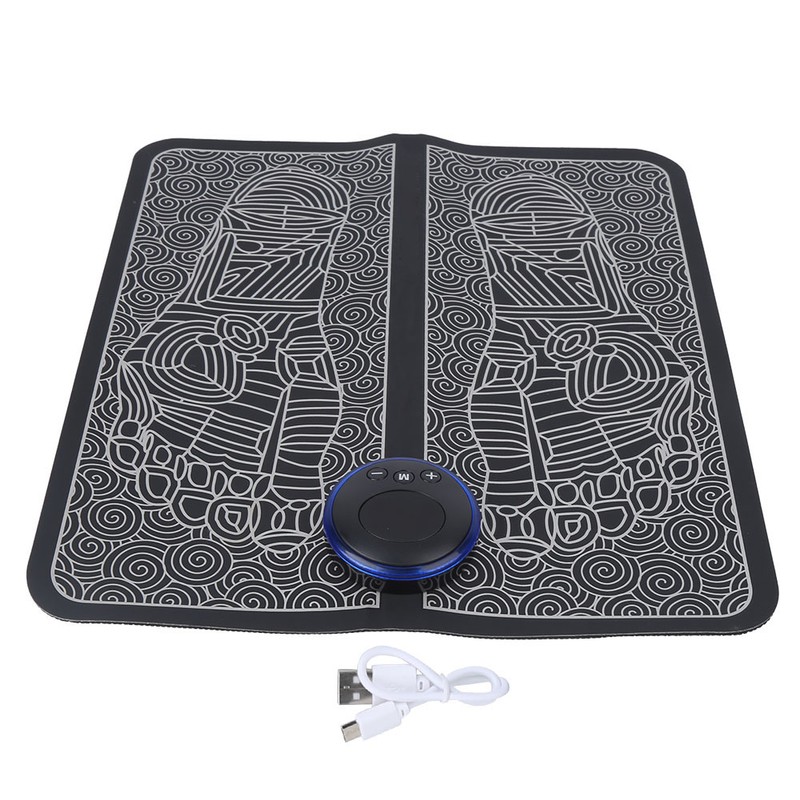 Pulse Electric Leg Feet EMS Massager Intelligent Massage Pad Cushion