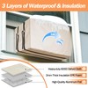 Window Air Conditioner Cover Outside Unit for Winter Insulation, Window
