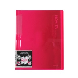 コクヨ ファイル クリアファイル ノビータ 固定式 B5 20ポケット ピンク ラ-N21P