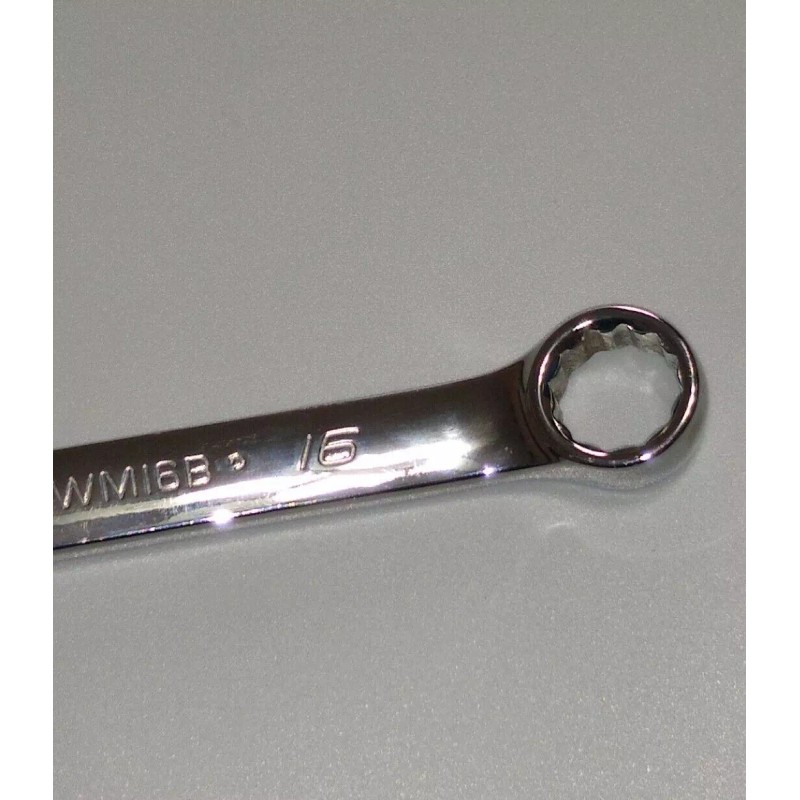 Blue Point BLPCWM16B, 16MM. Combination Wrench, 9.1" Long, 12 Pt.