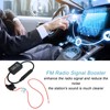 Car Stereo FM Radio Antenna Signal Booster Amplifier 25‑30dB Audio