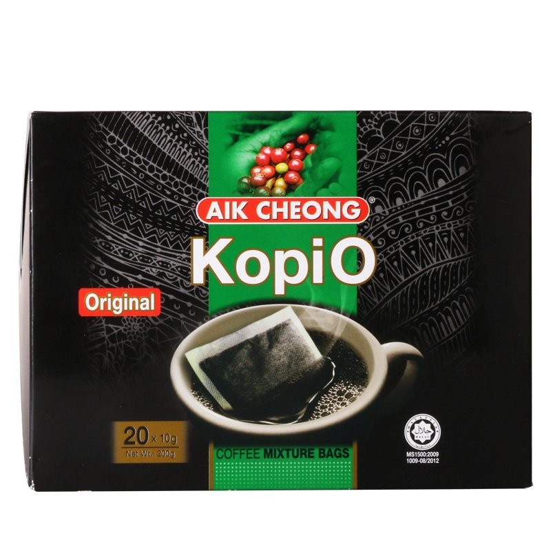 Aik Cheong Coffee Mixture Bag Kopi O 200g. (10g. x