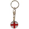 St Georges flag Trolley / Locker Coin Keyring