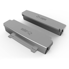 Weber Barbecue Stove, BBQ Grill, Stainless Steel Smoker Box, Gas Grill (Q Series), Set of 2