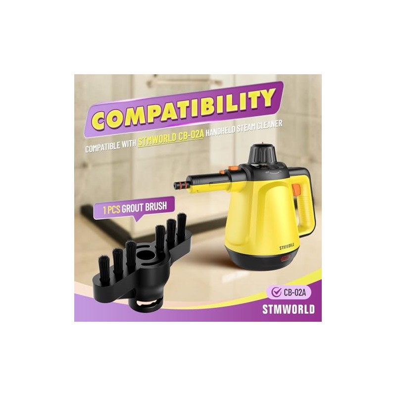STMWORLD Steam Cleaner Replacement Grout Tool, 1 Packs Steam Cleaner