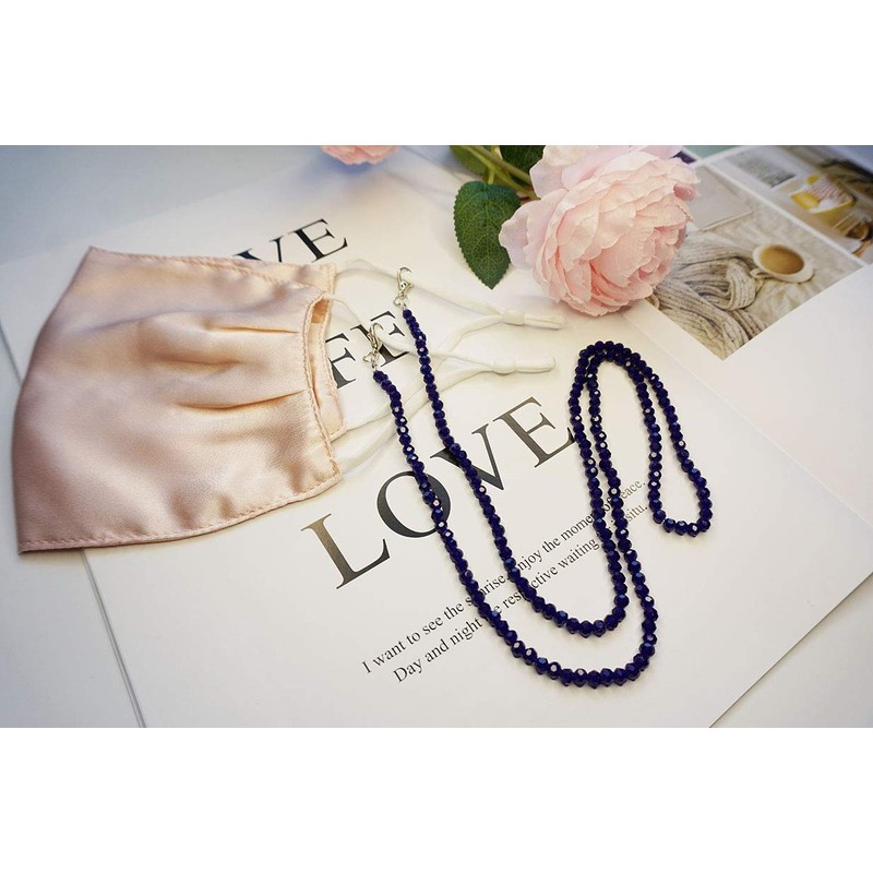 Purida Beaded Eyeglasses Chain for Women, Sunglasses Chain, Reading Glasses