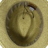 Funky Junque Multicolor Woven Fedora: Grey w/Thick Band