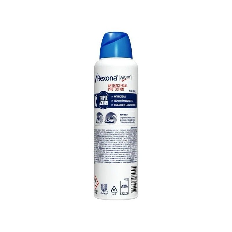 Rexona 2X REXONA DESODORANTE PARA PIES / Efficient Aerosol foot