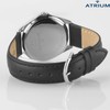 Atrium Men's Watch Classic Very Clear Silver Analogue Quartz with