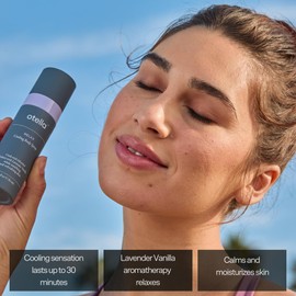 Otella Otella Cooling Body Spray with Cooling Menthol with Aromatherapy Scents to Help Cool, Energize, Concentrate and Relax (Relax - Lavender Vanilla)