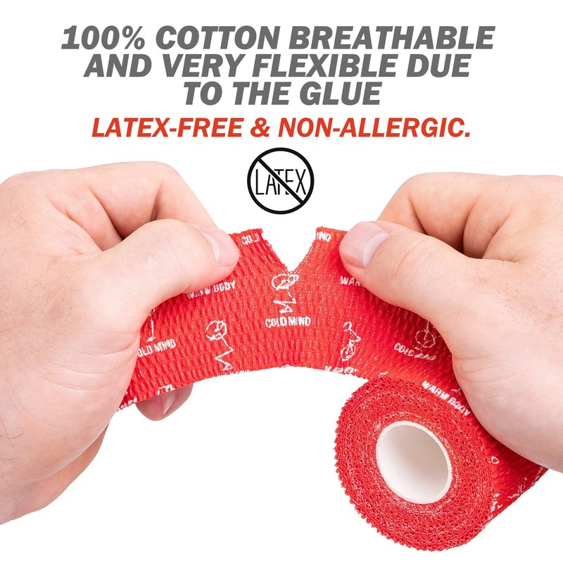 WARM BODY COLD MIND 2" Premium Lifting Thumb Tape for