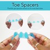 Toe Separators (2 Pairs Blue) - Correct Your Toes with