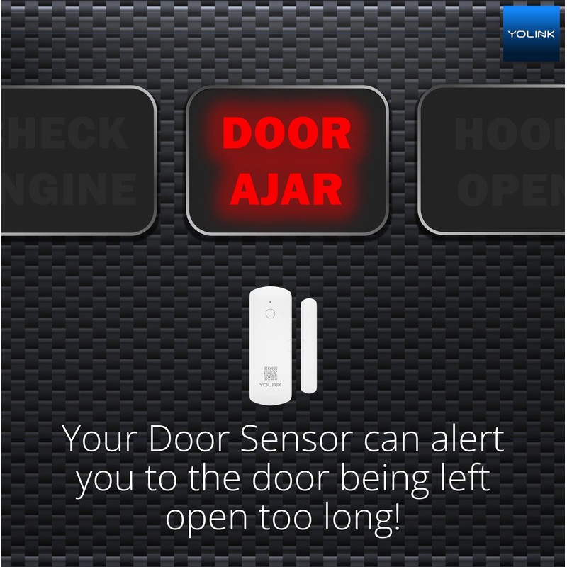 YoLink Door Sensor, 1/4 Mile World's Longest Range Smart Home