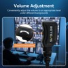 Retevis Walkie-Talkie Earpiece with Mic 2 Pin,Volume Adjustment,Durable,for Retevis RT22