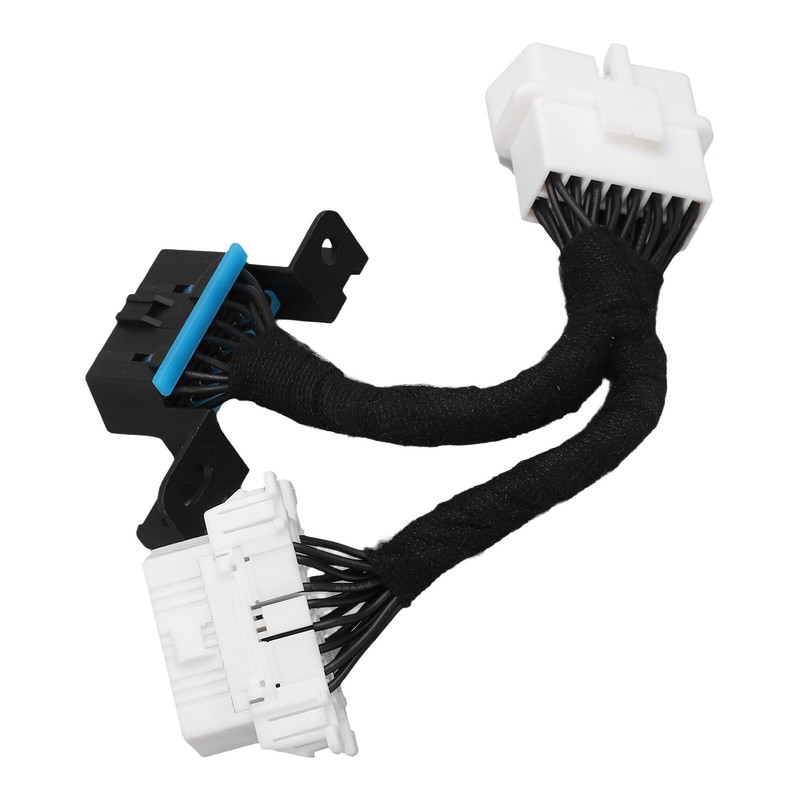 0.15m 16Pin OBD2 Splitter Extension Y Cable Male to Dual