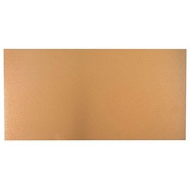 M-D Building Products 57525 Aluminum Sheet, 12" x 24" x 0.019", Copper