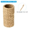 PATIKIL 164 Feet Floral Bind Wire Wrap Twine, 1mm Florist