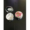 PILL BOX 1 Round Compact Metal pill box With 3