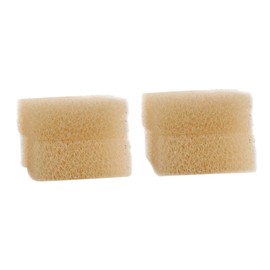 PACKOVE 4pcs Imitation Loofah Dishwashing Sponge Pad Kitchen Cleaning Scrubber Non Scratch Durable Household Pads for Tough Messes and Bathroom Surfaces