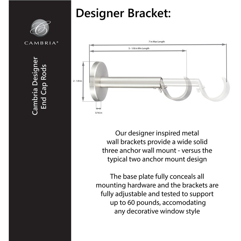 MODE Cambria® Designer Series - Premium 3.5 foot Custom Curtain