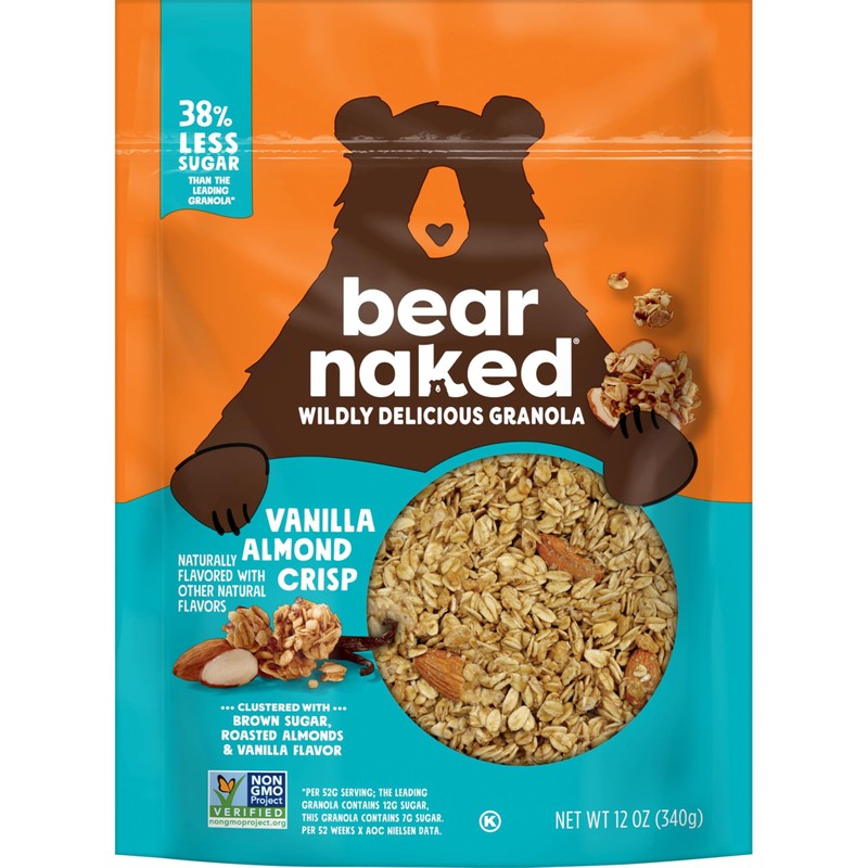 Bear Naked Granola Cereal, Whole Grain Granola, Breakfast Snacks, Vanilla