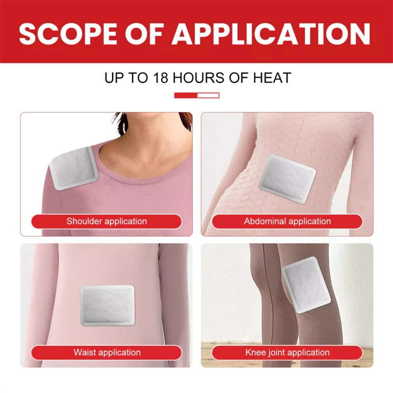 Unbranded 60 PCS Hand Warmer + Body SUPER Warmers 18-hour