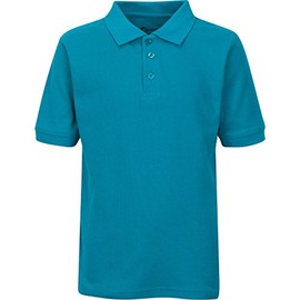 Premium Wear Boys Uniform Polo Shirt |Teal L