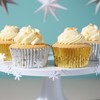 PME Christmas Foil-Lined Cupcake Cases - Golden Stars (Pack of