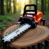 0.65mm/0.026in Silver Portable Chainsaw Depth Gauge File Guide Tool for
