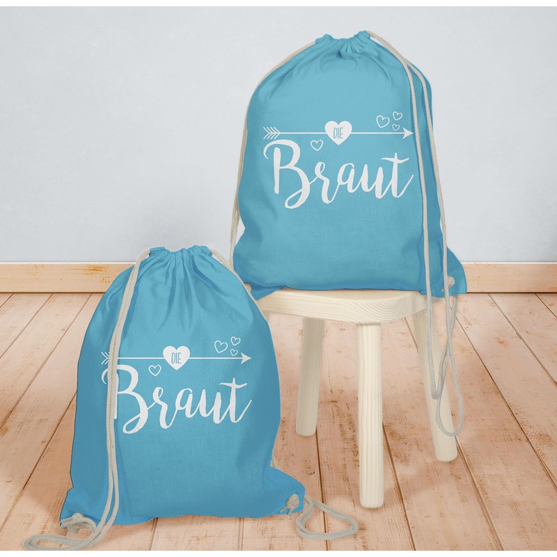 Shirtracer - Gym Bag Backpack - The Bride, 5 Light