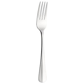 Grunwerg DFBGT Baguette Dessert Fork, Stainless Steel, Silver, 2.5 mm, 12