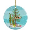 Caroline's Treasures CK4506CO1 Clown Loach Fish Merry Christmas Ceramic Ornament,