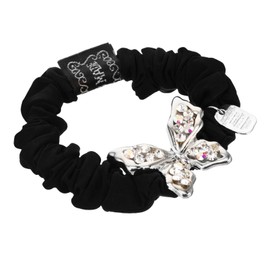 Healeved Elegant Butterfly Hair Band Ponytail Cuffs Hair Ring Scrunchies Women Accessories Thick Ties