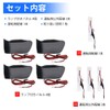 BUYFULL Prius 50 Series Front and Rear Door Handle, Illumination,