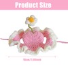 Cute Pets Cap with Cherry Decor Wool Berets for Small