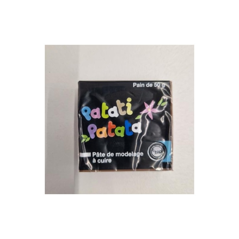 Patati Patata Polymer Dough for Baking, Brown