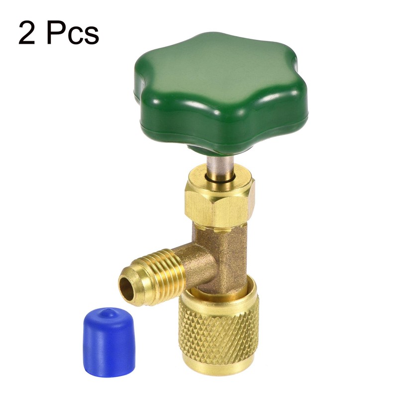 sourcing map Self-sealing Can Tap Valve 1/4 SAE 7/16-28 UNEF