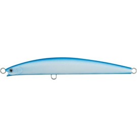 Daiwa DSPMB15FS44 Salt Pro Minnow Bullet Fast Sinking Lures, 6" 2-1/8 oz, Blue/White