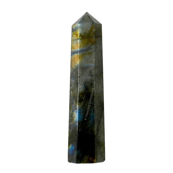 Labradorite Crystal Towers ~ Natural Healing Crystal Point Obelisk for
