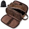 Elviros Toiletry Bag for Men, Large Travel Shaving Dopp Kit