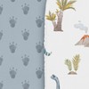 Sweet Jojo Designs Watercolor Dinosaur Dino Boy Baby Bassinet Sheets