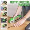 ZEITE 4V Cardboard Box Cutter,Cordless Electric Scissors,Max Cutting 1/4",Ideal for