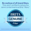 Brita Plus Water Filter, Bpa-free, High-density Replacement Filter for Pitchers