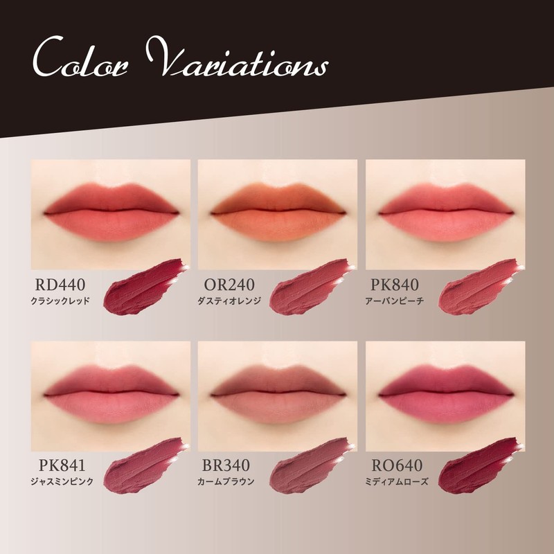 Visee Nuance Matte Rouge 640 Medium Rose 4g