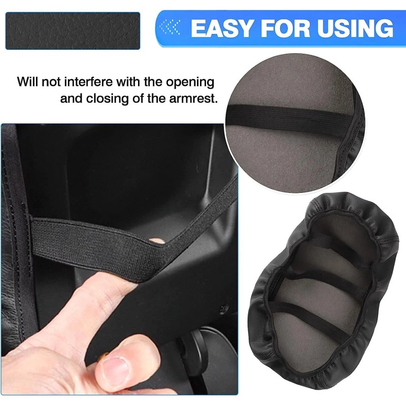 CAR CONSOLE COVERS Fits Maverick 2022-2023 Armrest Anti-Scratch Leather Protector